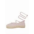 thumbnail image 2 of London Rag Oplin Canvas Woven Womens Espadrilles, 2 of 10