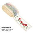 thumbnail image 2 of 1Pc Embroidered Lace Ribbon Decorative Lace Ribbon Embroidered Sewing Trim, 2 of 8