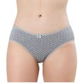 thumbnail image 1 of Paquete de Pantaletas Gota de Rocío Modelo Yeyis-104, Estilo clásico cobertura completa, Colores surtidos, 1 of 3