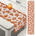 thumbnail image 2 of Harpily Kitchen Placemats Festival Table Flag Maple Table Flag Family Table Decoration Tablecloth Foreign Trade Festival Table Flag Maple Lace, 2 of 8