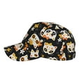 thumbnail image 5 of Daiia Cat Skulls And Flowers Baseball Cap Men Women Classic Adjustable For Running Workout And Outdoor Activitie All Season Dad Hat Gift, 5 of 9