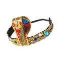 thumbnail image 2 of Diadema Reina Moda Corona Regalo Tema Traje Egipcio Serpiente Blesiy Tocado de Reina de Egipto, 2 of 8