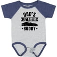 thumbnail image 3 of Inktastic Dads Lil Racing Buddy Boys or Girls Baby Bodysuit, 3 of 5