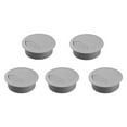 thumbnail image 1 of Goriertaly 5x Removable Cable Hole Cover For Computer Desk Tidy And Cable-Free Environment gray 60mm 1Set, 1 of 6