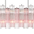 thumbnail image 3 of Crystorama Lighting Group Add-317-Sp Addis 14 Light 52" Wide Linear Chandelier - Chrome, 3 of 7