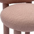 thumbnail image 5 of TOV Furniture Manu Rose Pink Performance Boucle Side Chair, 5 of 8