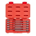 thumbnail image 1 of TEKTON 3/8 Inch Drive Long Hex Bit Socket Set, 10-Piece (3-10 mm) | SHB91302, 1 of 8