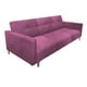 thumbnail image 3 of Sofá Cama Reclinable Paris Terciopelo Rosa, Brazos movibles, Futon 3 Posiciones Barbie EL BAZAR STORE Moderno abotonado, 3 of 8