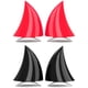 thumbnail image 3 of GOOHOCHY 4 piezas de snowboard casco de casco pequeño suministro de cuerno falso para hombres niñas niñas, 3 of 8