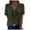 Army Green, variant on PUYAHG TShirts for Womens Puff Short Sleeve V Neck Casual Business Loose Fit Ladies Blouses Solid Color Tops,Red,XL