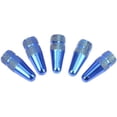 thumbnail image 1 of 5 tapones de aluminio para válvulas Presta de alta presión para bicicleta (azules), 1 of 5