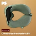 thumbnail image 3 of Popsugar Travel Neck Pillow - U Shaped Lightweight Memory Foam Neck Travel Pillow for Airplane and Car Travels, 3 of 6