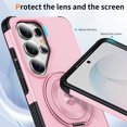 thumbnail image 5 of For Samsung Galaxy S26 Ultra 5G Magnetic 360° Rotating Holder Phone Case,Pink ,For Galaxy S26 Ultra 5G, 5 of 9