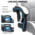 thumbnail image 6 of Hoffree Gaming Chair with Bluetooth Speakers Big and Tall Gamer Chair with Footrest and Massage Game Chair with Lumbar Support and 360-Swivel Seat and Headrest for Adults, 400lbs, 6 of 9