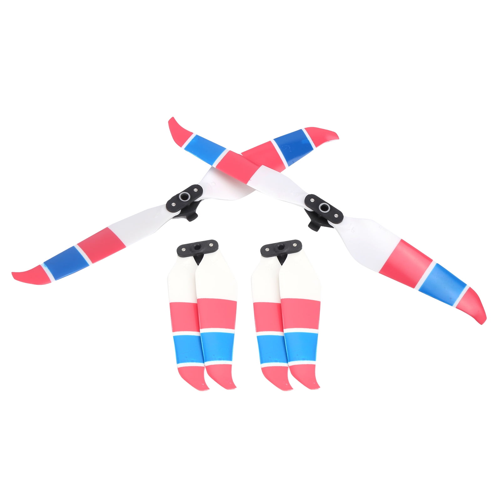 Low Noise Propeller, Wear Resistance Colorful Propeller Sturdy Durable For Air 2/Air 2S Accessories Red-Blue