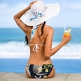 thumbnail image 5 of Cat Women's Detachable Sponge Adjustable Strap Bikini Set - 2 Pack, Beach Pool Swimwear, 5 of 6