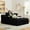 Black, variant on Rophefx 68.5" Oversized Chair Chaise Lounge Indoor, Cloud Sofa Bed with Comfy Deep Seat,Sleeper Reading Chair Couch for Living Room, Bedroom,Black