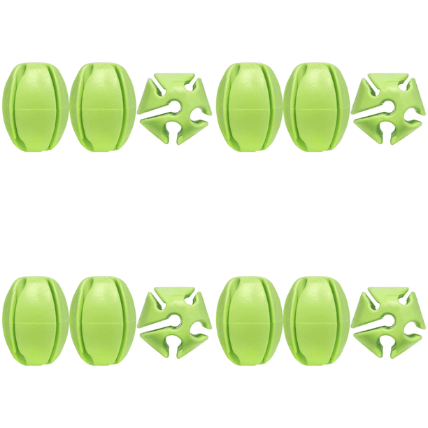 3 Uds. Soporte para Caña Pescar 5 Agujeros Amarres Sujeta Cañas Forma Segura () Verde