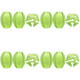 thumbnail image 1 of 3 Uds. Soporte para Caña Pescar 5 Agujeros Amarres Sujeta Cañas Forma Segura () Verde, 1 of 9