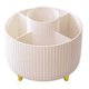 thumbnail image 1 of Makeup Brush Holder Organizer, 360 Rotating Pencil Pen Holder Cup, Desk Accessories, 5 Slot Make Up Brushes Cup, 1 of 5