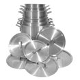 thumbnail image 1 of Town 34632 12 piece Aluminum Stock Pot Set w/ Covers, 1 of 1