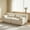 Cream, variant on AUU Oversized 2-Seat Loveseat Sofa, No Assembly Required, Modern Modular Cloud Couch for Living Room