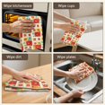 thumbnail image 5 of 2 Pcs Pioneer Flower Floral Print Pattern Kitchen Towels, Funny Microfiber Dish Towel Set, 18" X 26" Tea Towels, 5 of 6
