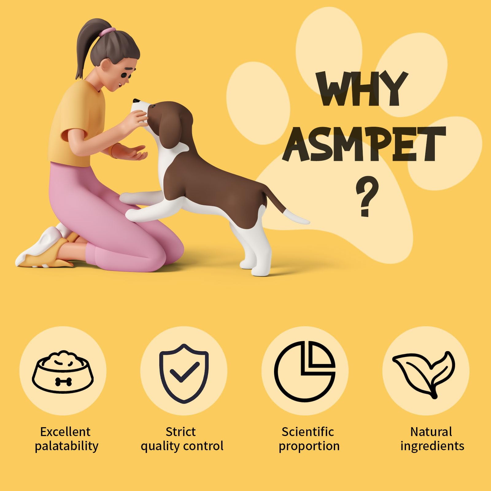 (2 pack) ASMPET Chicken Wrapped Beef Cartilage Dog Treats, Long-Lasting Chewy Dog Soft Bone for Small, Medium & Large Dogs (10.6oz, No Rawhide)