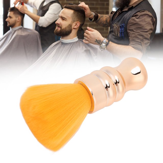 CULO PARA EL CABELLO CEPILLO PARA POLVO, CERDAS DE NYLON SUAVES DE ARBITILLO DE AGARRE DE AGARRE COMODO.