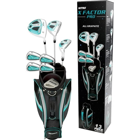 Nitro Golf X Factor Pro Golf Complete Set, 13 Pieces