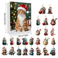 thumbnail image 3 of kladzum Advent Calendar 2025 Christmas Countdown Calendar, Cute Kitty Acrylic Decoration Holiday Gifts Box Advent Calendars Christmas Decorations, 3 of 9