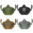thumbnail image 4 of Máscara Airsoft de resistencia al impacto 700FPS máscara de seguridad desmontable para entrenamiento negro, 4 of 9