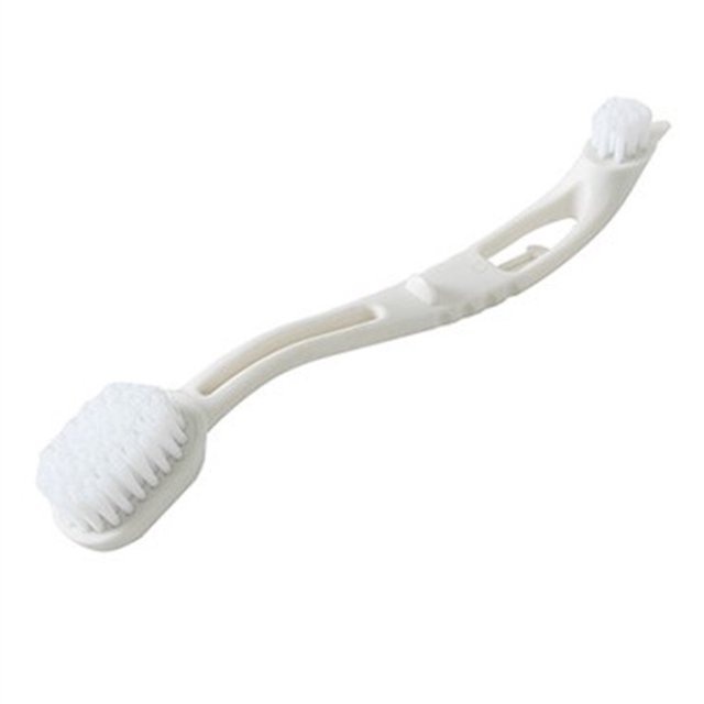 Cepillo de plástico para zapatos, cepillo doméstico de doble extremo, cepillo de limpieza de plástico, durabilidad probada en el tiempo