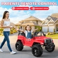 thumbnail image 6 of East doll 12V Ride on Toys for Toddlers, Electric Car for Kids, Kids Car with Remote Control, Bluetooth, Music, 3 Speeds for Kids Gifts, Red, 6 of 8