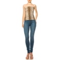 thumbnail image 5 of Women's Strapless Tube Top with Elastic Top Stretch Basic Layering Top, 5 of 5