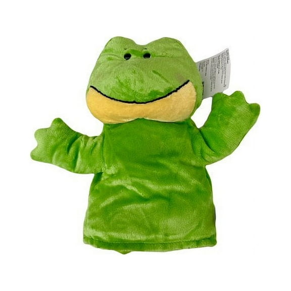 Rainforest Frog Puppet - Soft Frog Plush Toy By Ganz