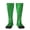 2 Black-2, variant on Xecao Shiny round green sequins Print Compression Socks for Both Men And Women for Running, Travel, Flight, Nurse