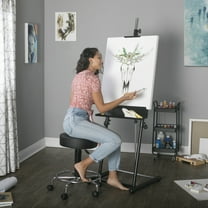 Studio Designs Deluxe Artist Painting Easel - Metal & Plastic - Black 13188