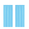 thumbnail image 5 of SAMIMPORT-2011 Aqua Solid Foam Backing Rod Pocket Blackout Curtains, 35” x 84”, 5 of 5
