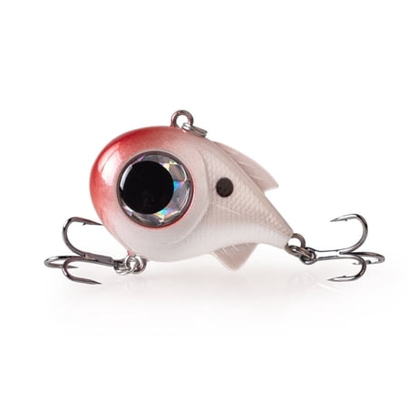 Big Eyes Fishing Lure Vibrations Rattling Ball Artificial Hard Lipless Baits Freshwater Saltwater Fishing Tackle