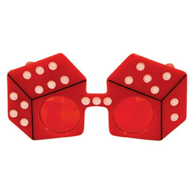 Beistle - 60374 - Rouge dés Fanci-Frames- Pack de 6