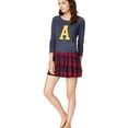 thumbnail image 2 of Aeropostale Womens Cropped A Pullover Sweater, Blue, Juniors, X-Large, 2 of 2
