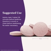 Natrol® Sleep Melatonin Fast Dissolve Tablets, Nighttime Sleep Aid, Strawberry Flavor, 10mg, 100 Ct