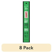 (8 pack) Chomps Grass Fed Beef Jerky Sticks, Jalapeno Beef, High Protein, Gluten Free, Sugar Free, Whole 30 Approved, 1.15oz