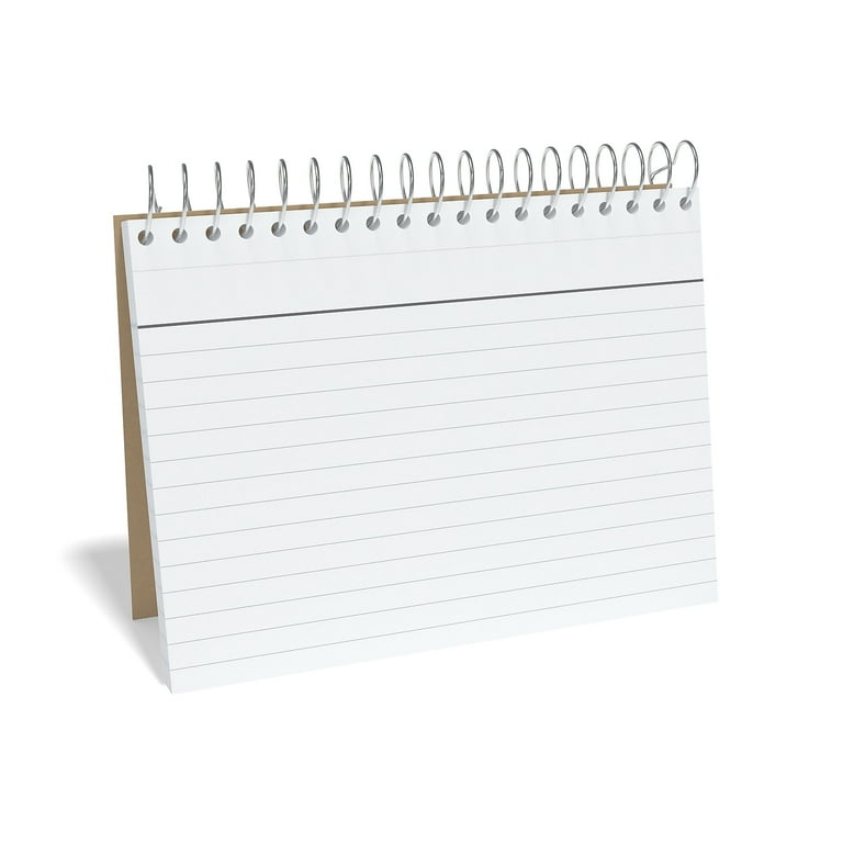 Staples 257832 4-Inch x 6-Inch Line Ruled Spiral Bound Index Cards 50/Pack (51007) Staples 257832 4-Inch x 6-Inch Line Ruled Spiral Bound Index Cards 50/Pack (51007)