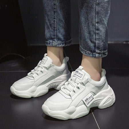 

Fjofpr Shoes Women s Casual Shoes Cross Tied Fashion Sneakers Flat Shoes Running Sport Shoes Hot