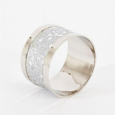 UPC 789323283450 product image for Saro Lifestyle Sparkling Design Napkin Ring (Set of 4) | upcitemdb.com