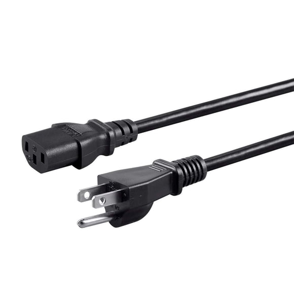 Cable de alimentación Monoprice NEMA 5-15P a IEC C13 1,2 m 125 V