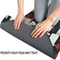 thumbnail image 3 of Pioneer Flower Floral Print Pattern Hot Yoga Mat Towel Non Slip for Hot Yoga - Quick-Drying Yoga Mat Cover with 4 Corner Pockets with Travel Bag - Hot Yoga Towel Non Slip 74"x26", 3 of 6