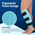 thumbnail image 4 of Comfytemp Grande Attelle Tibiale pour Mollet, Blocs de Glace Réutilisables pour Blessure, Gel 2 Pcs, Bloc Froid pour Coude, Manchon de Compresse Chaude/froide pour Enflure, Tendinite, K, 4 of 7